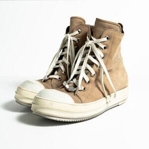 Chrome Hearts x Rick Owens High-top Ramone Sneakers